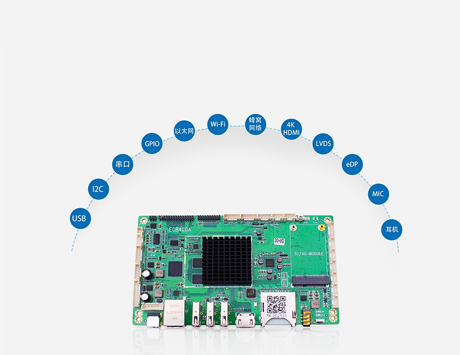 4G工控機電路板_4G工業計算機PCB電路板豐富的接口
