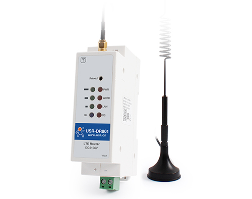 USR-DR801——導軌式4G工業路由器