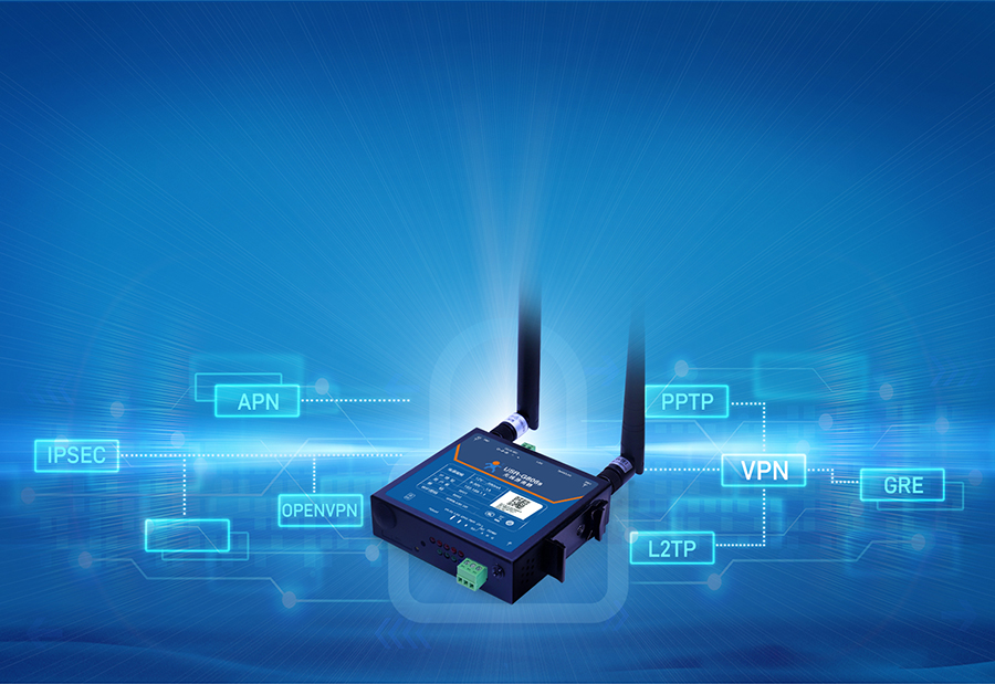 RS485工業路由器支持五種VPN